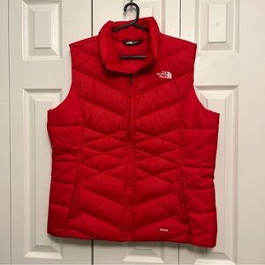 The North Face Vibrant Red Quilted Vest